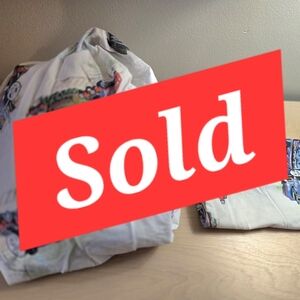 Pottery Barn Kids x Thomas Tank The Train 2 Piece Full Fitted Sheet & Pillowcase